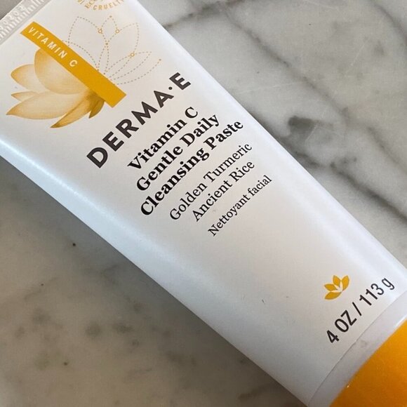 Derma E Vitamin C Gentle Cleansing Paste 113g/4oz Tube - Picture 1 of 1